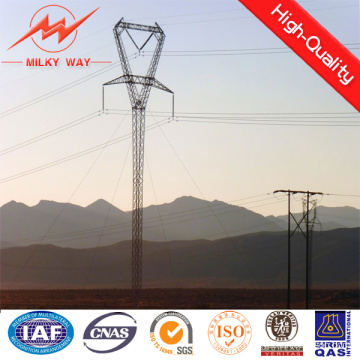 10 Kv Steel Pipe Power Transmission Pole Tension Tower